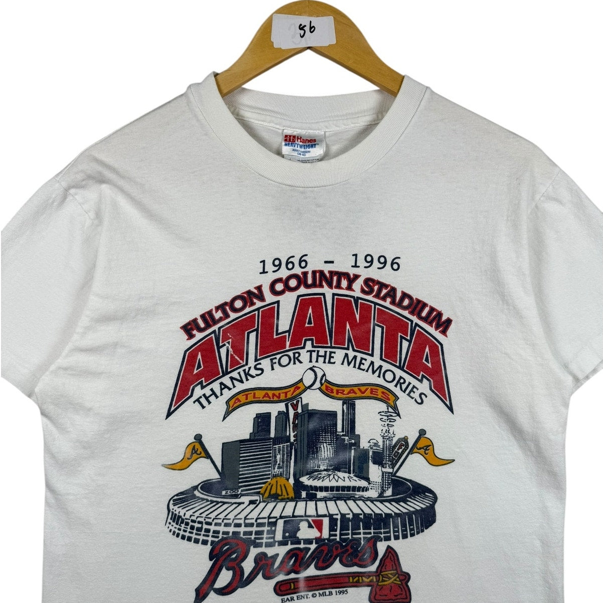 Vintage Atlanta Braves County Stadium MLB T-Shirt