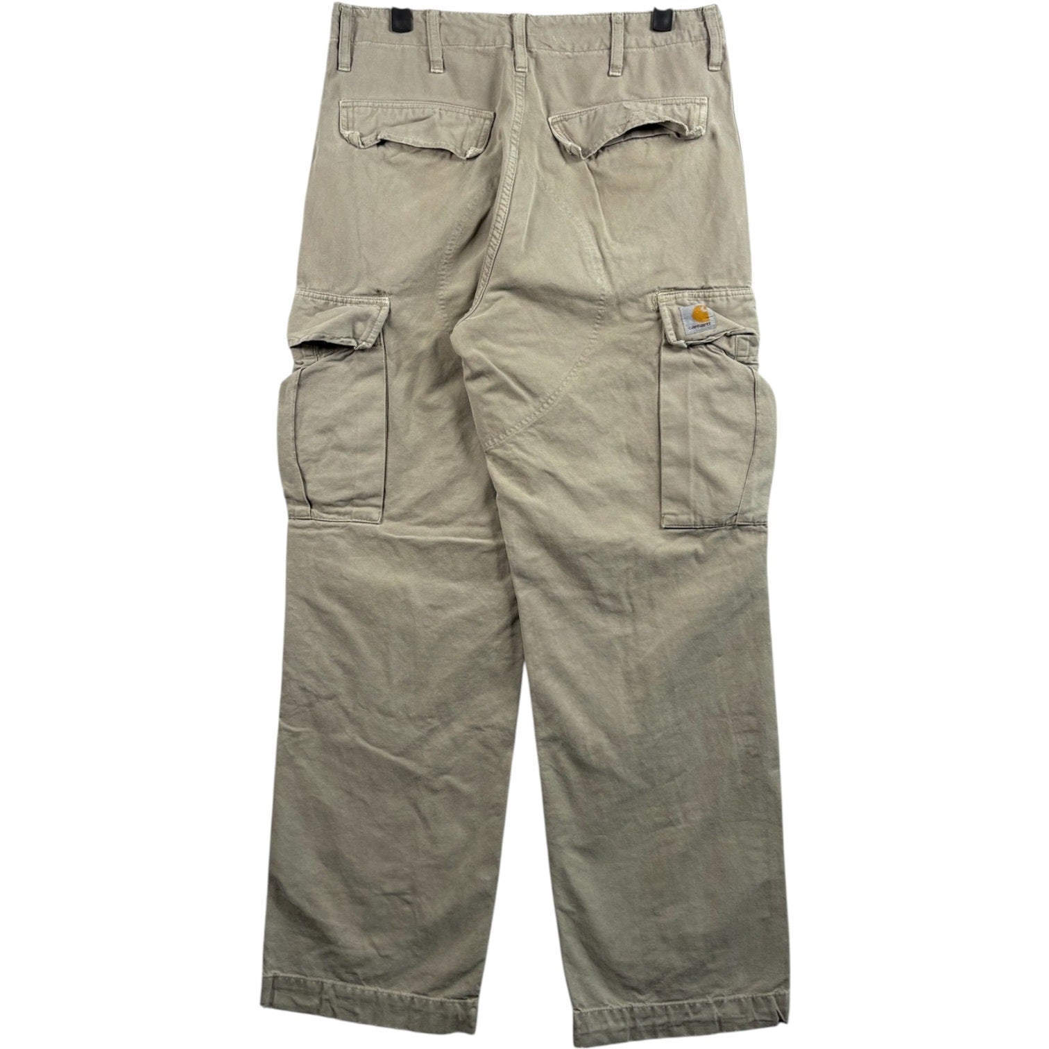 Vintage Carhartt Khaki Pockets Utility Cargo Pants