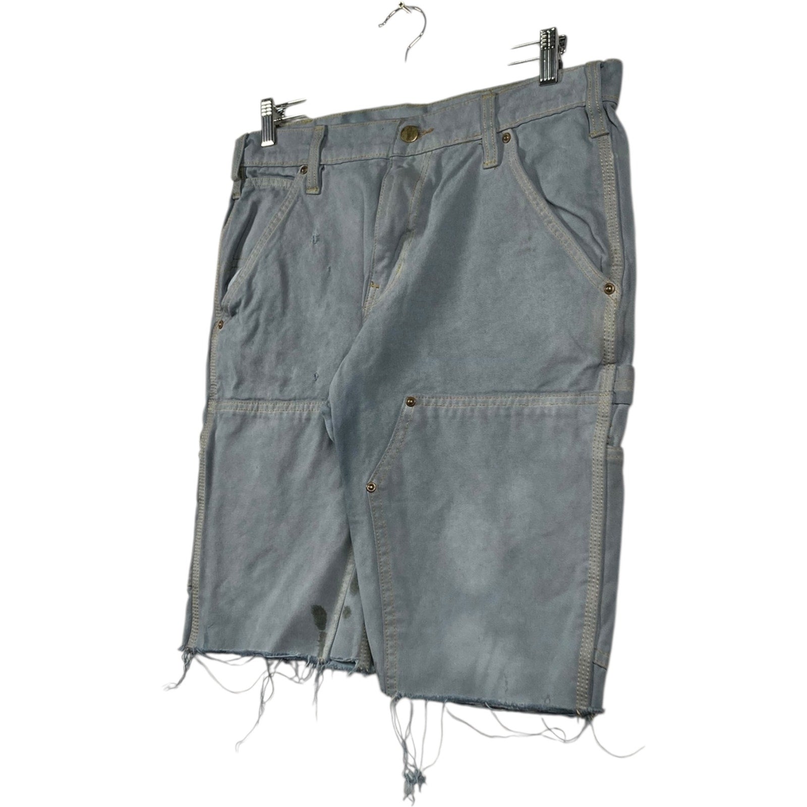Vintage Carhartt Raw Hem Relaxed Carpenter Shorts 34