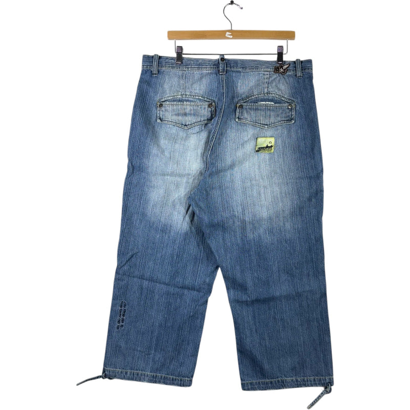 Vintage Akademiks Wide Leg Denim Jeans 38 x 23