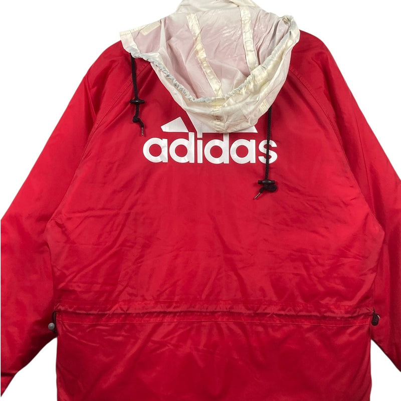 Vintage Adidas VfB Stuttgart Bundesliga Hooded Windbreaker