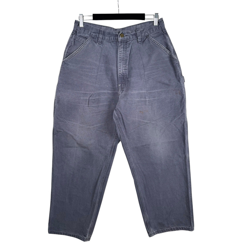 Vintage Carhartt Denim Carpenter Work Pants 32x29