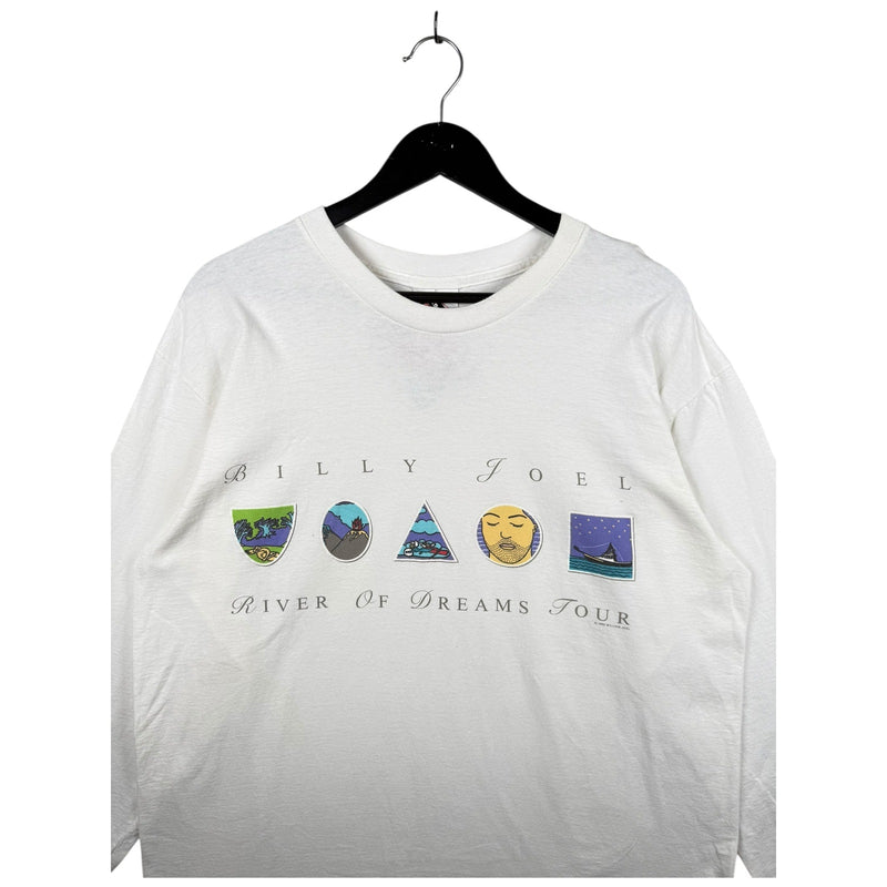 Vintage Billy Joel River of Dreams Tour Long Sleeve T Shirt