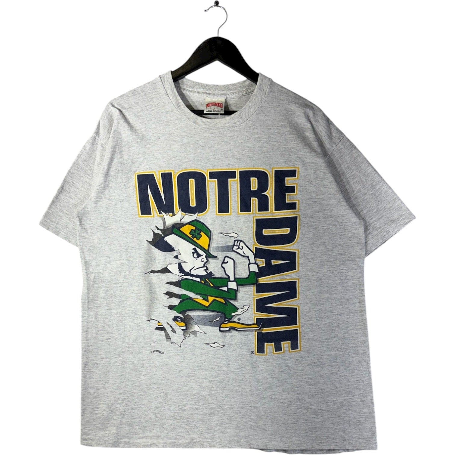 Vintage Notre Dame Fighting Irish NCAA Graphic T-Shirt