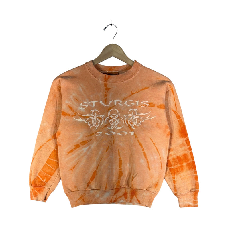 Vintage Sturgis 2001 Tie-Dye Crewneck