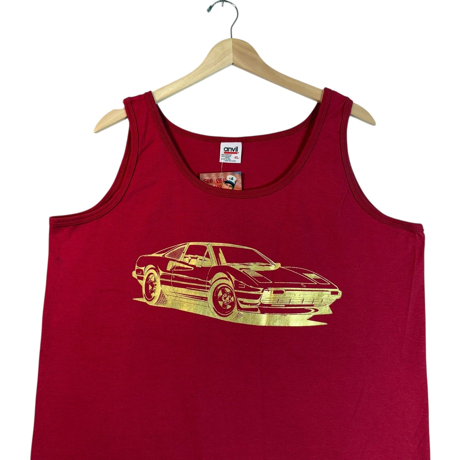 Vintage Ferrari Car Tank Top
