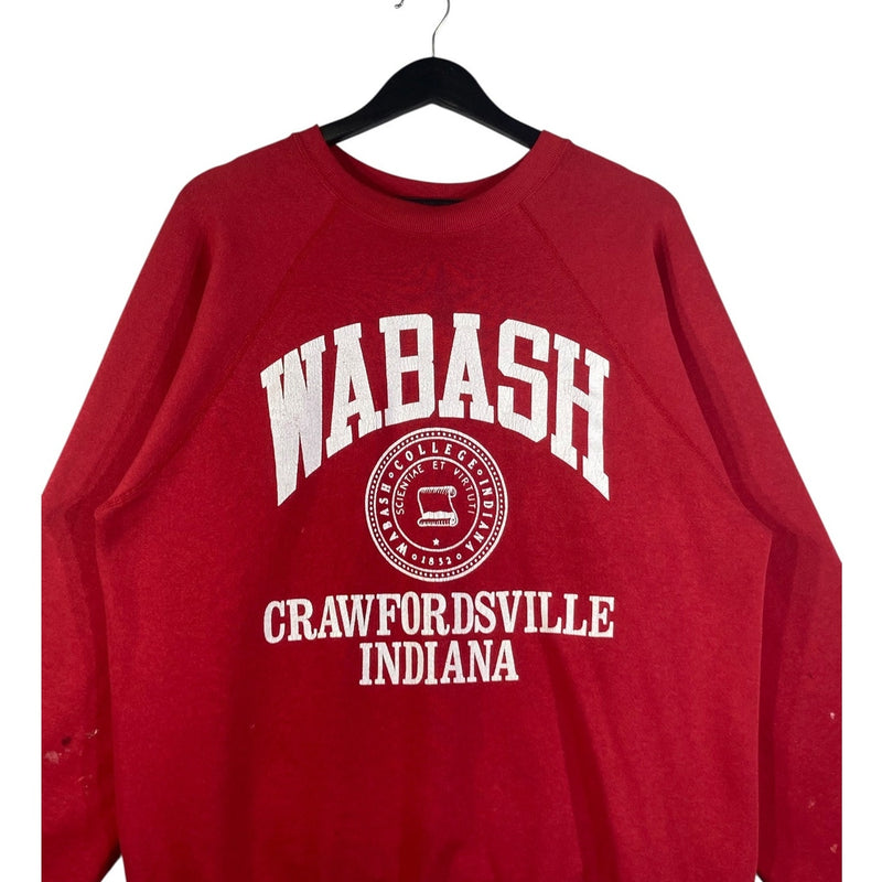 Vintage Wabash College Crawfordsville Indiana Crewneck