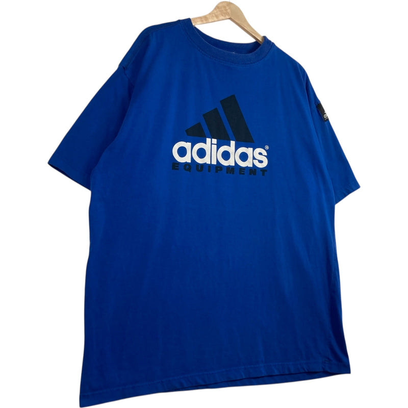 Vintage Adidas Big Front Logo Spellout Tee