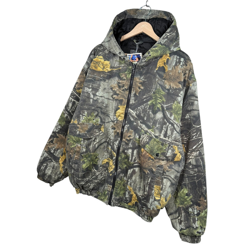 Vintage SuperFlauge Game By Lynch Camo Hoodie Jacket