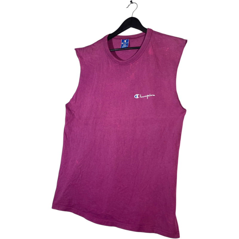 Vintage Champion Muscle Sleeves Tank Top