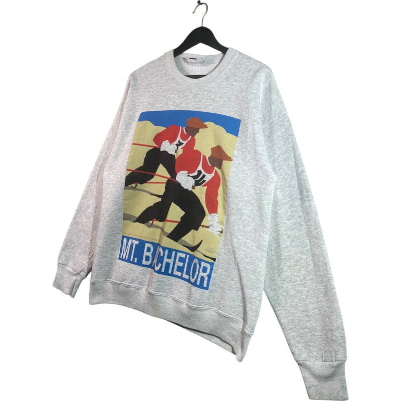 Vintage Lee Mt. Bachelor Ski Resort Crewneck