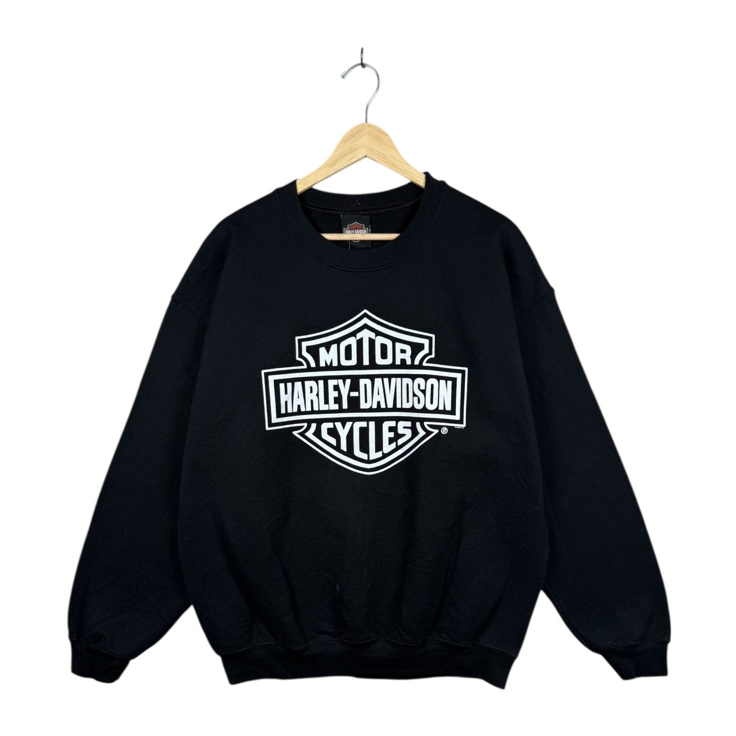 Vintage Harley Davidson Logo Graphic Crewneck