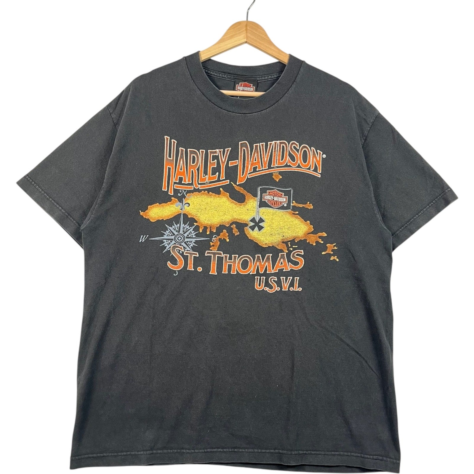Vintage Harley Davidson of St. Thomas U.S.V.I. Tee