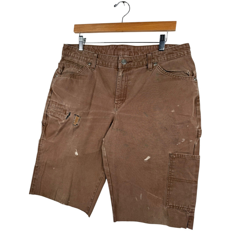 Vintage Dickies Carpenter Work Distressed Shorts 35