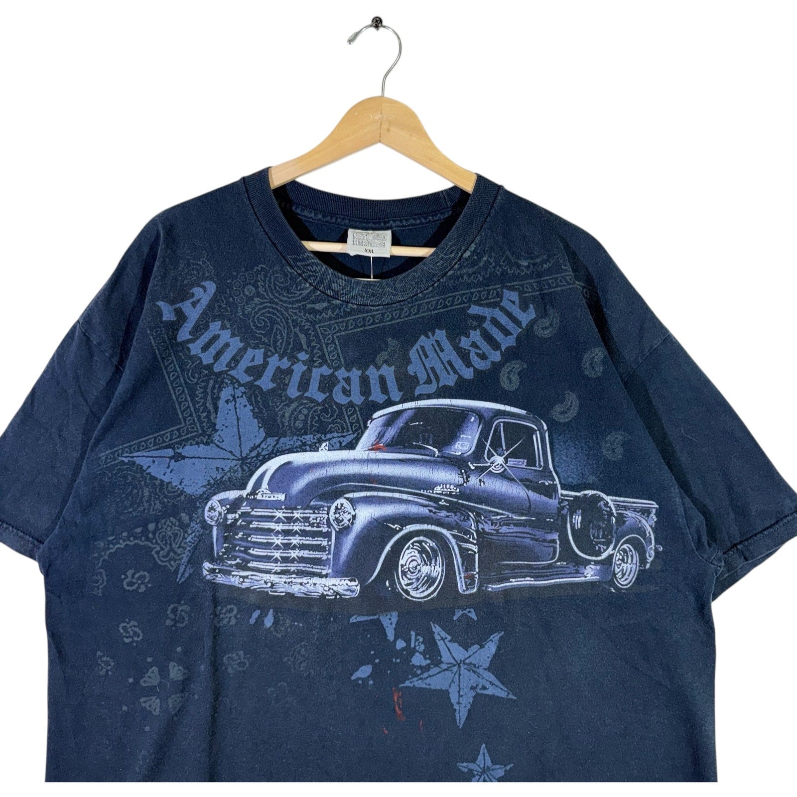 Vintage American Made Lowrider Truck Spellout Tee