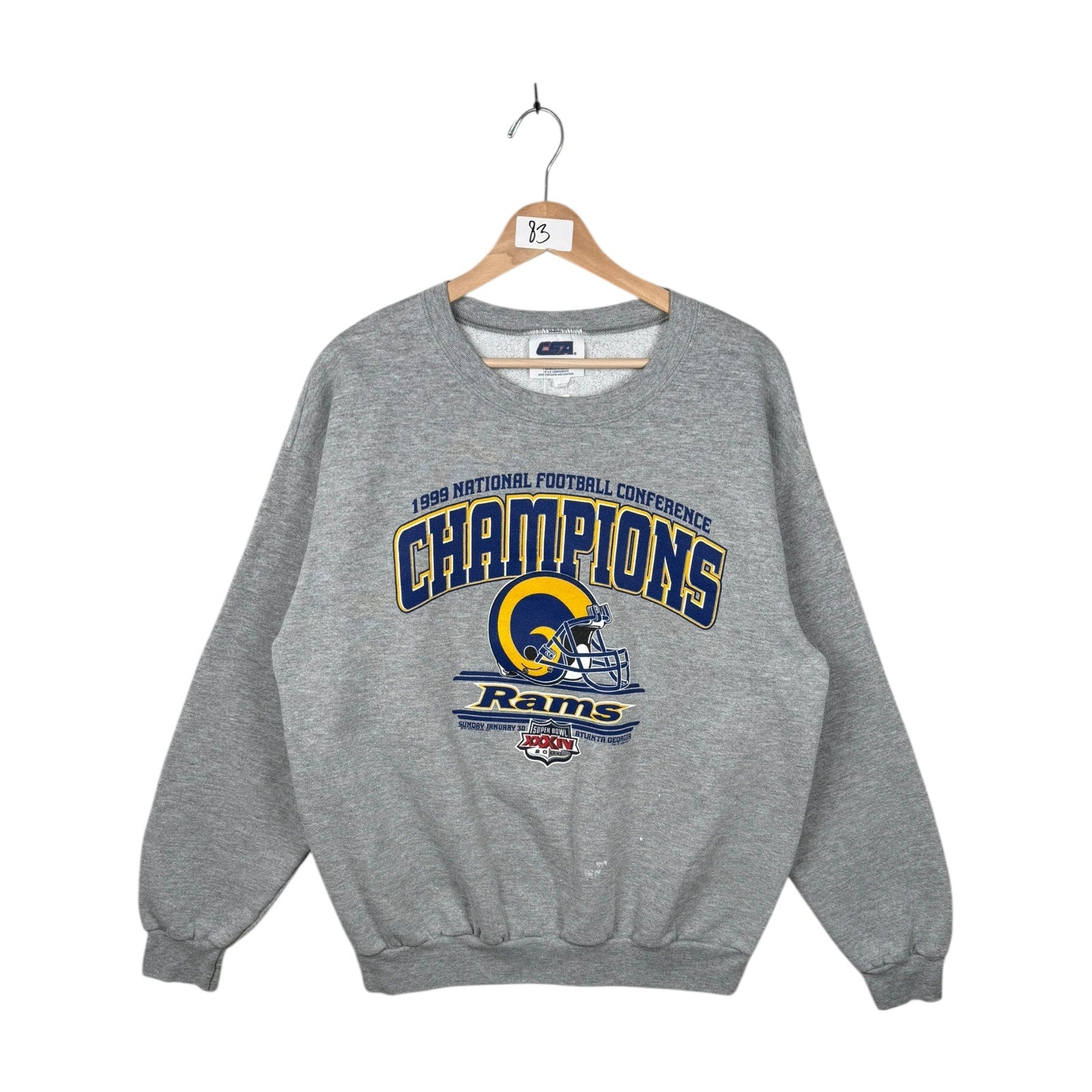 Vintage St. Louis Rams Super Bowl XXXIV Crewneck
