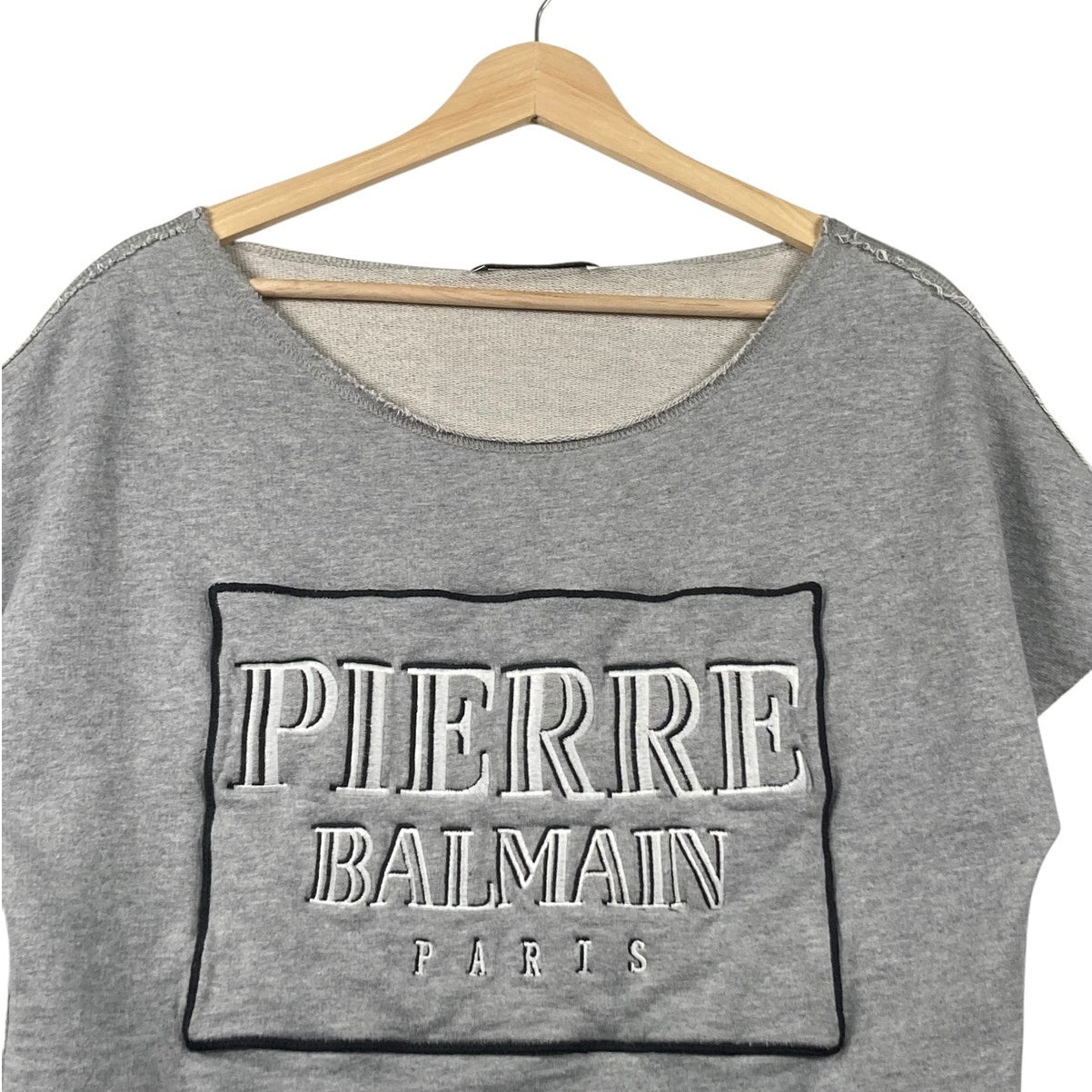 Vintage Pierre Balmain Paris Cropped T-Shirt