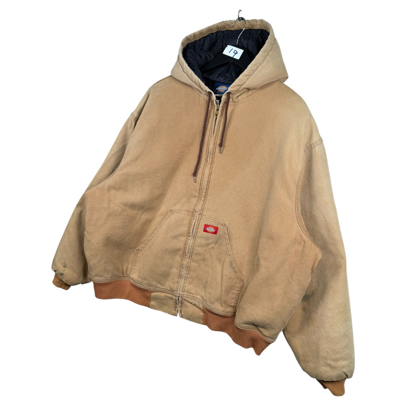 Vintage Dickies Full Zip Utility Workwear Hoodie Jacket