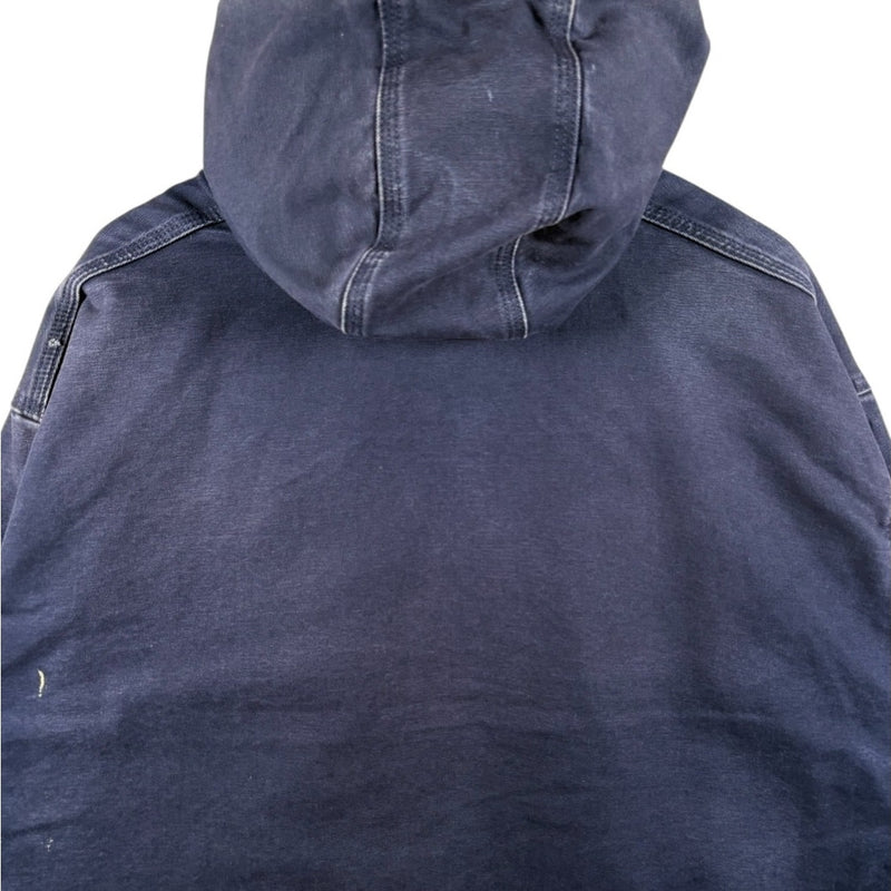 Vintage Carhartt Distressed Full Zip Hooded Workwear