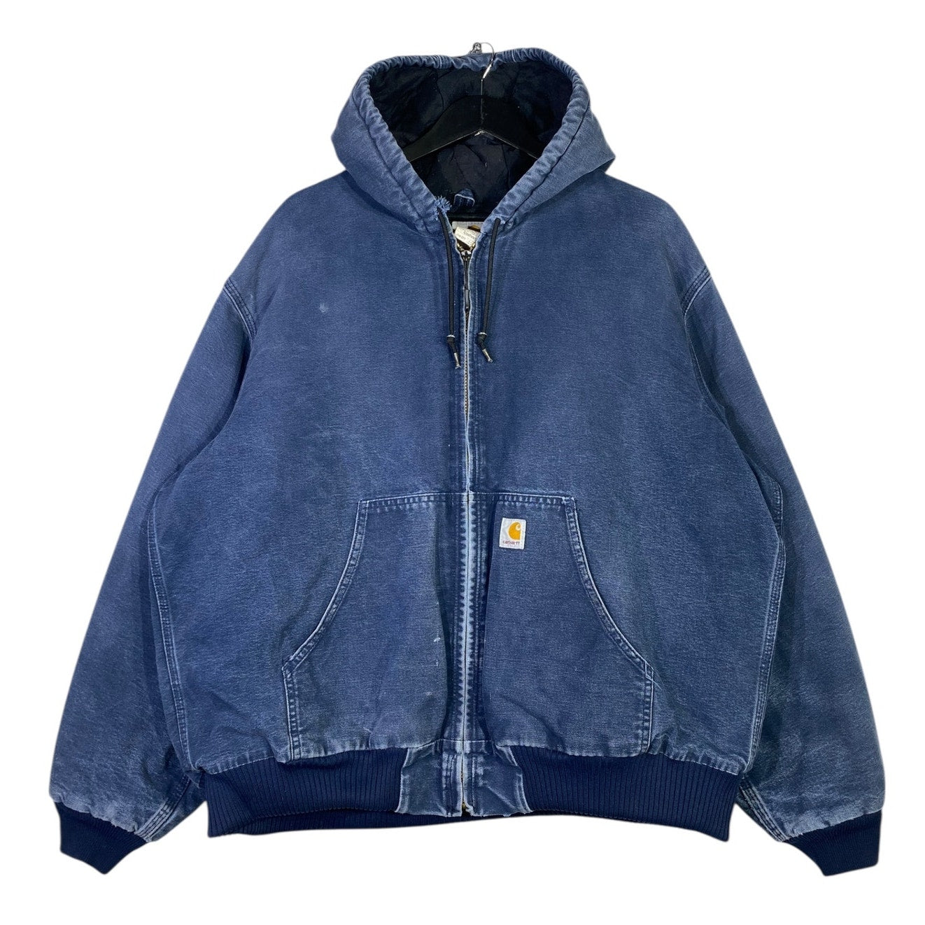 Vintage Carhartt Full Zip Workwear Hooded Jacket