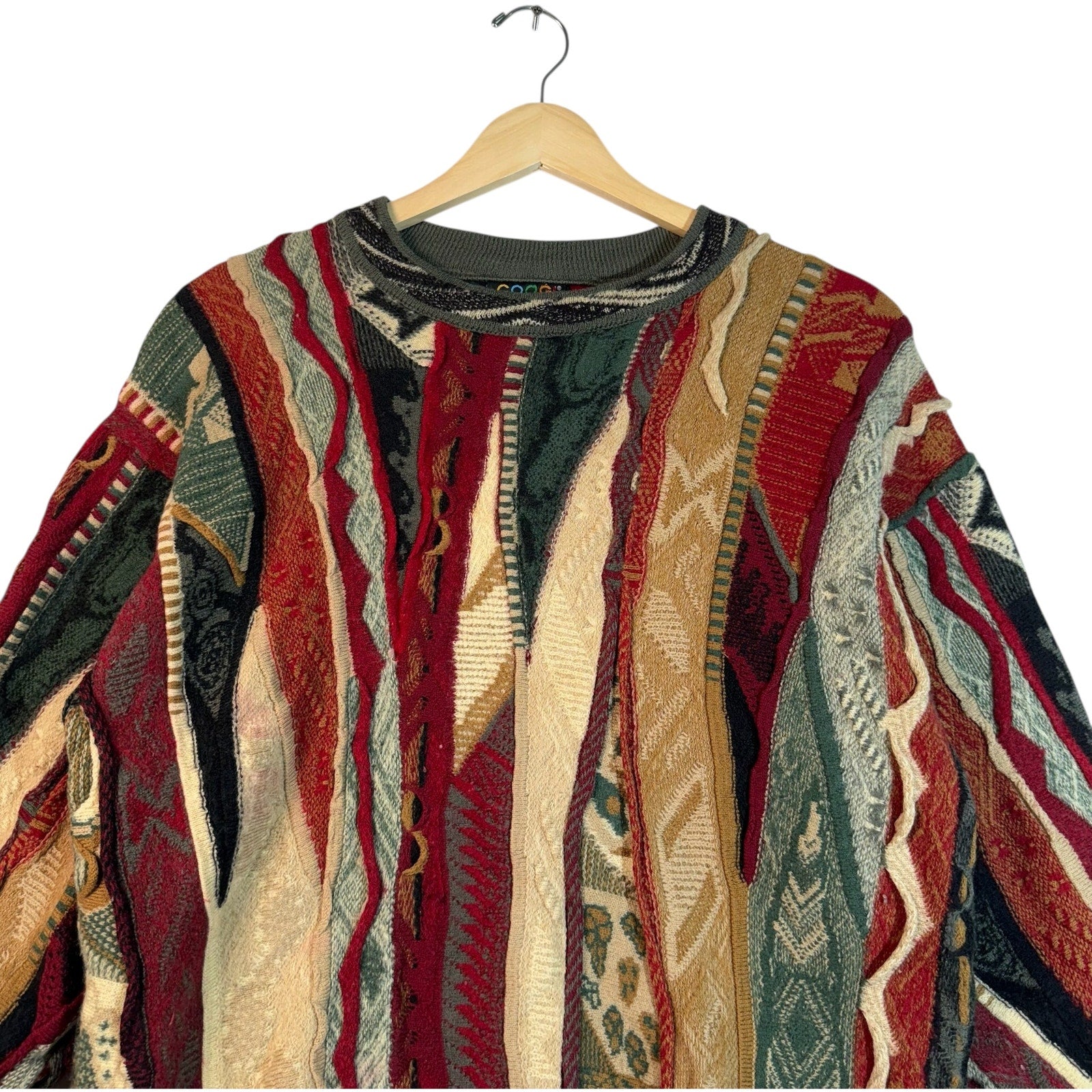Vintage COOGI 3D Knit Sweater