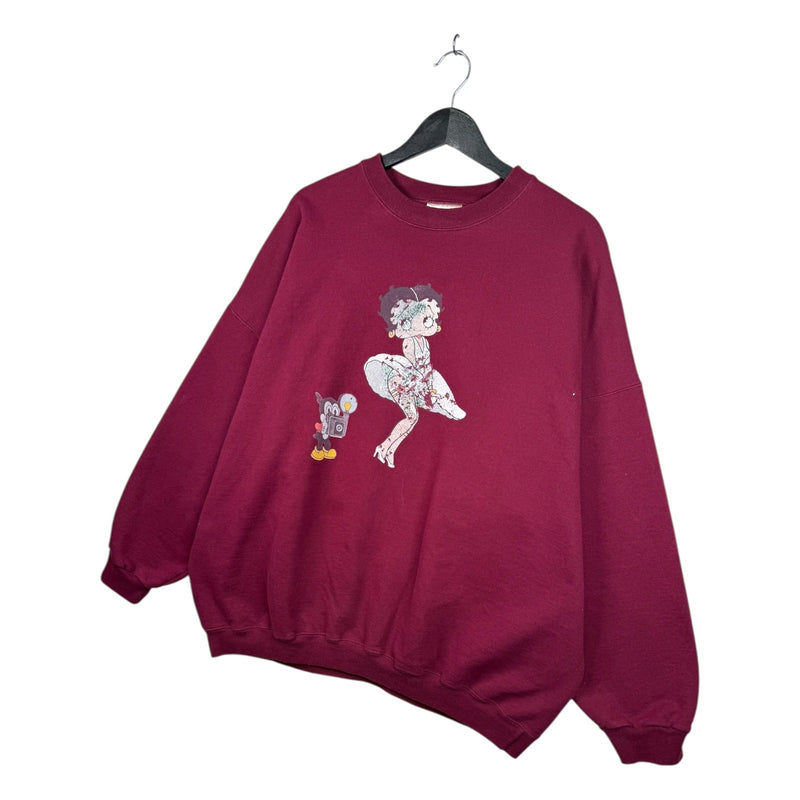 Vintage Betty Boop Cartoon Graphic Crewneck