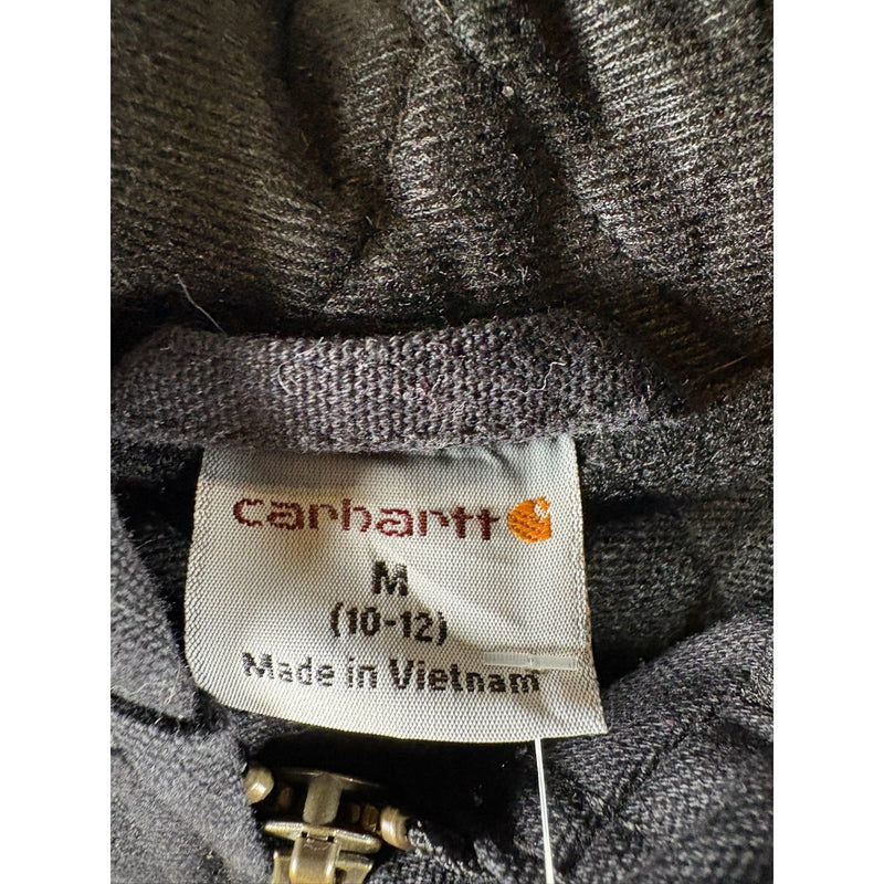 Vintage Youth Carhartt Active Jac Insulated Hoodie Full Zip Jacket