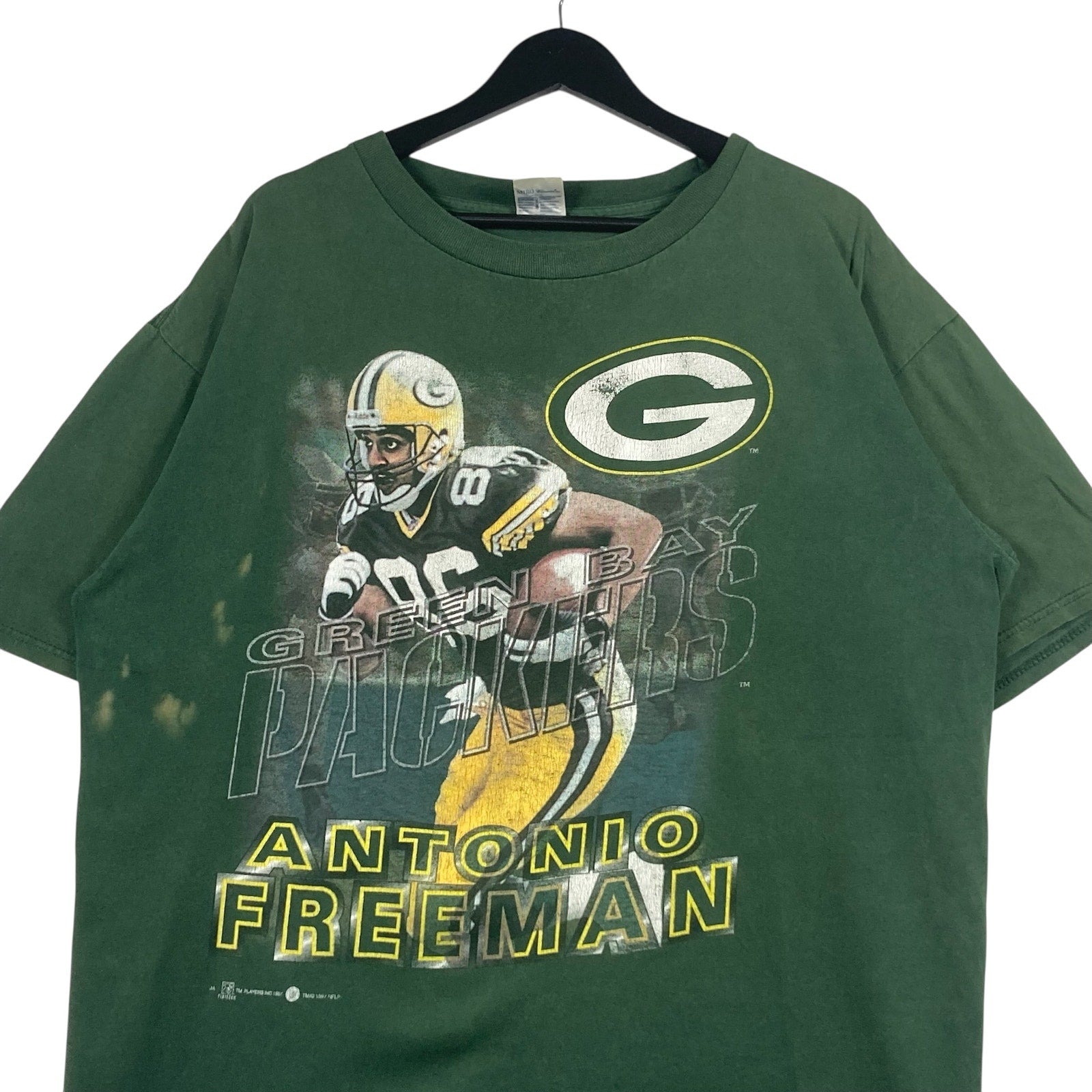 Vintage Green Bay Packers Antonio Freeman NFL T-Shirt