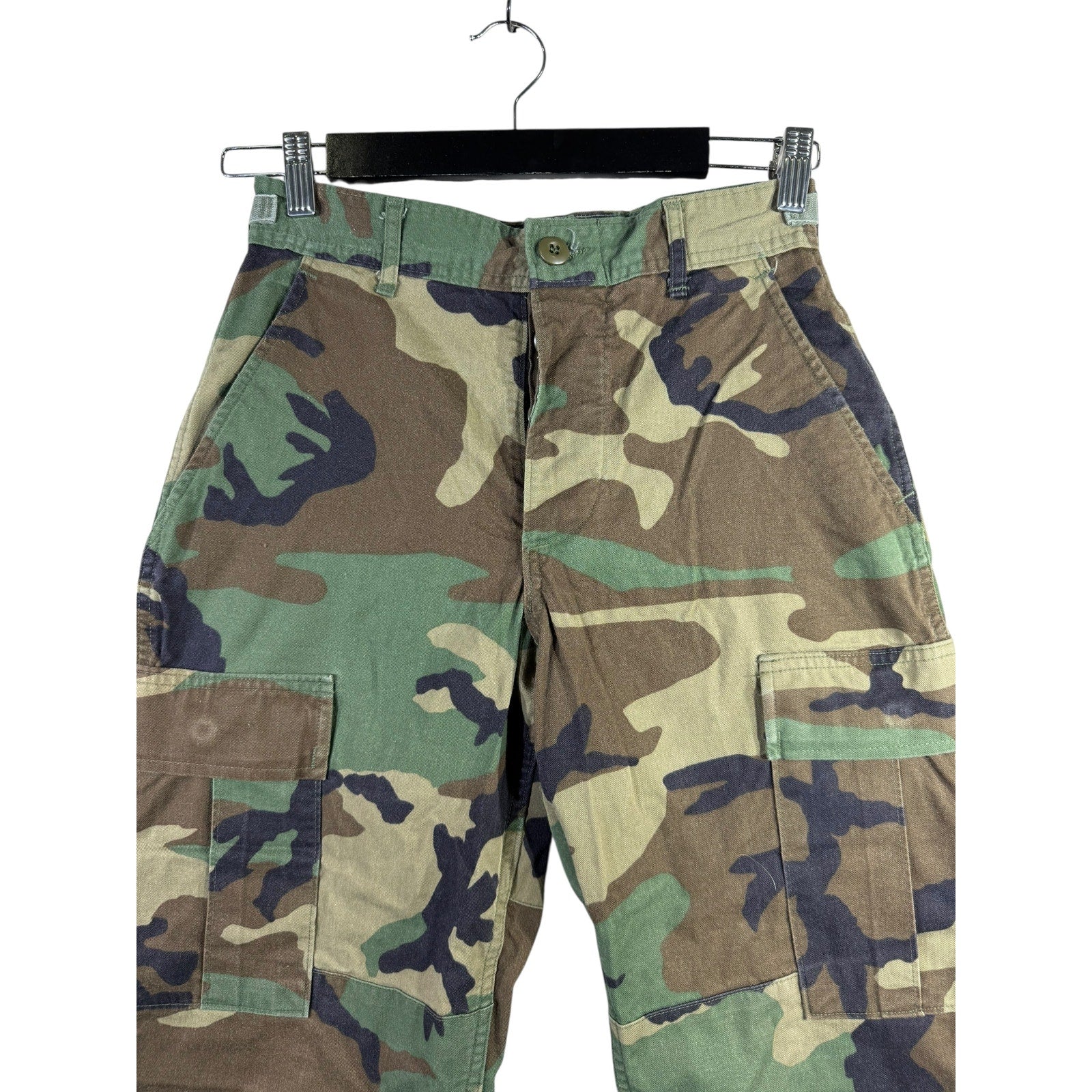 Vintage Cargo Camouflage Shorts X-Small