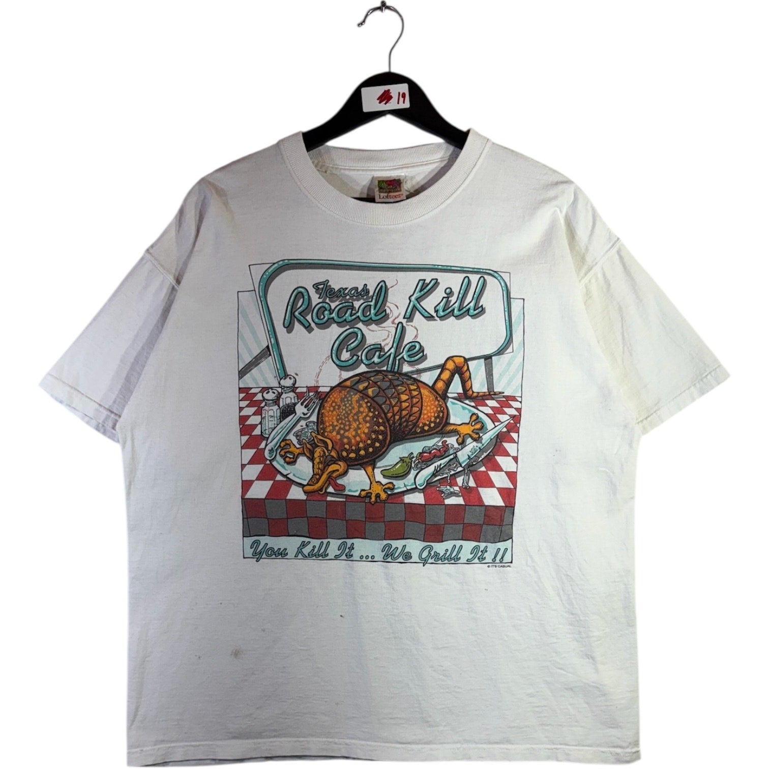 Vintage Texas Road Kill Cafe Graphic T-Shirt