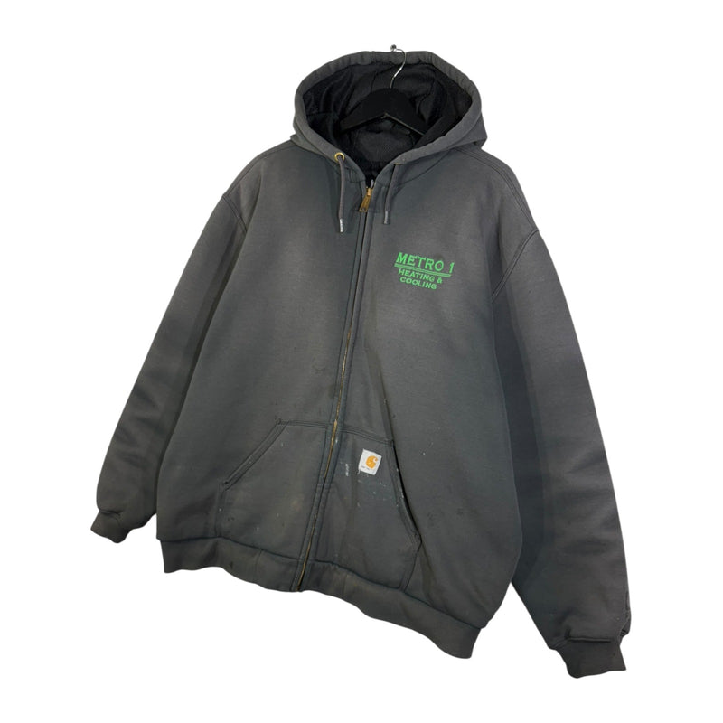Vintage Carhartt Zip Up Jacket Hoodie