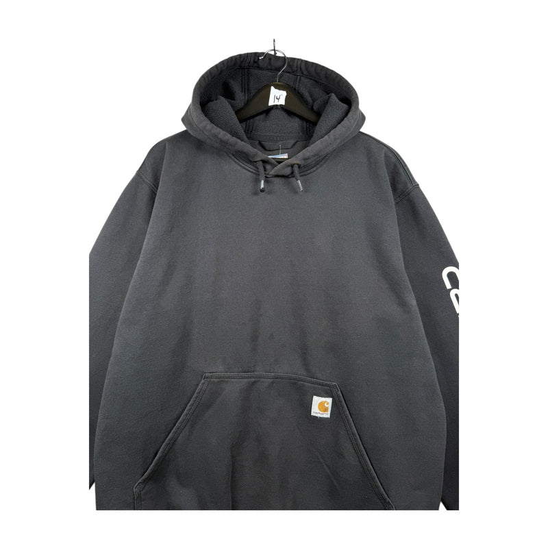 Vintage Carhartt Sleeve Spellout Hoodie