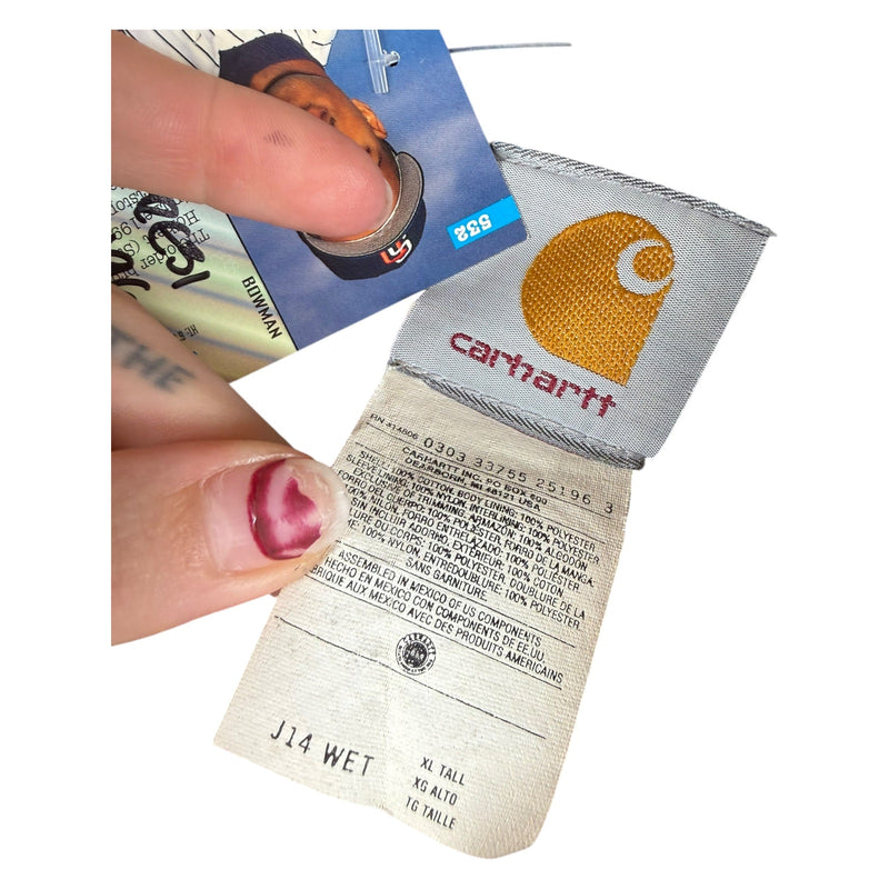 Vintage Carhartt Santa Fe Full Zip Workwear Jacket