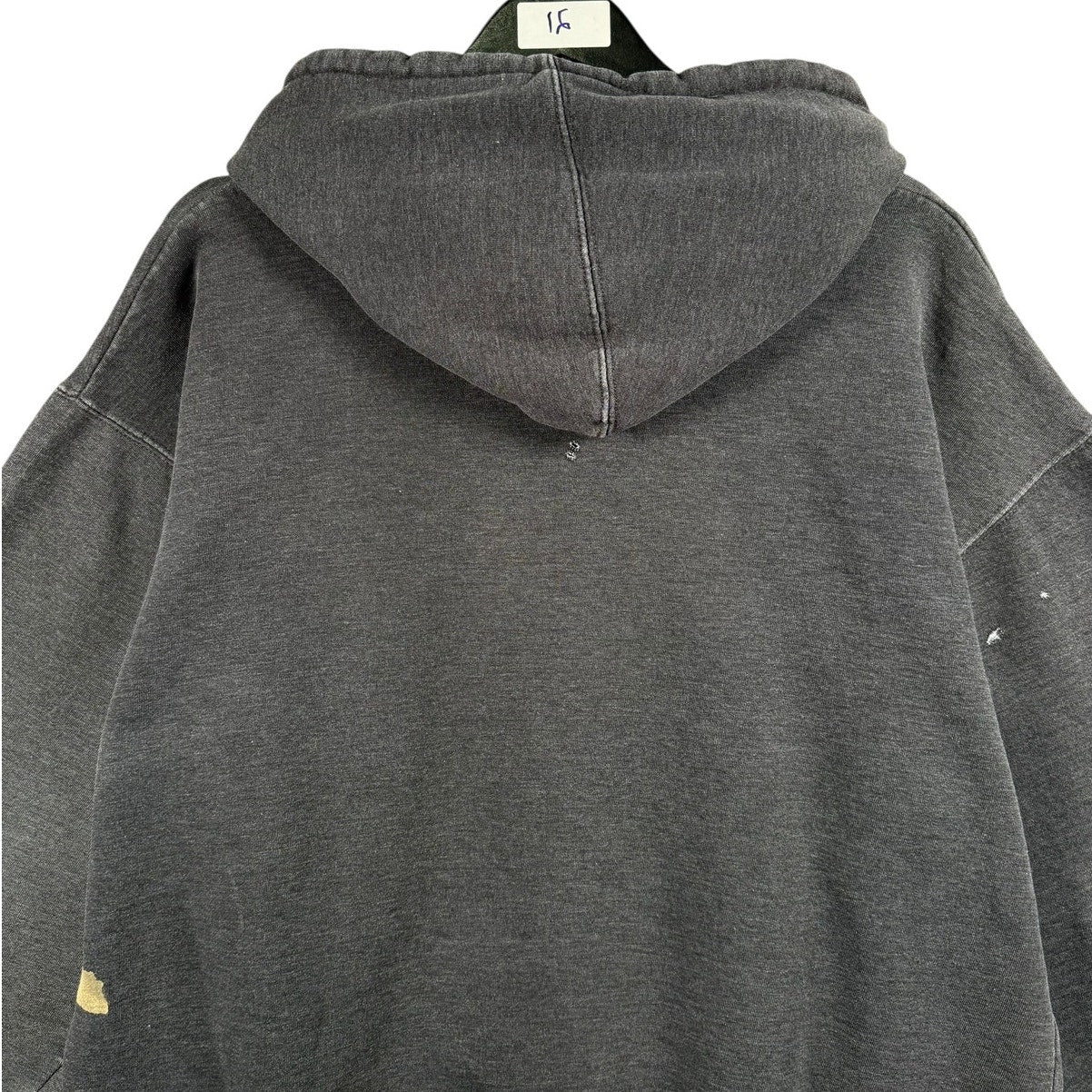 Vintage No Fear Skull Wings Graphic Pullover Hoodie