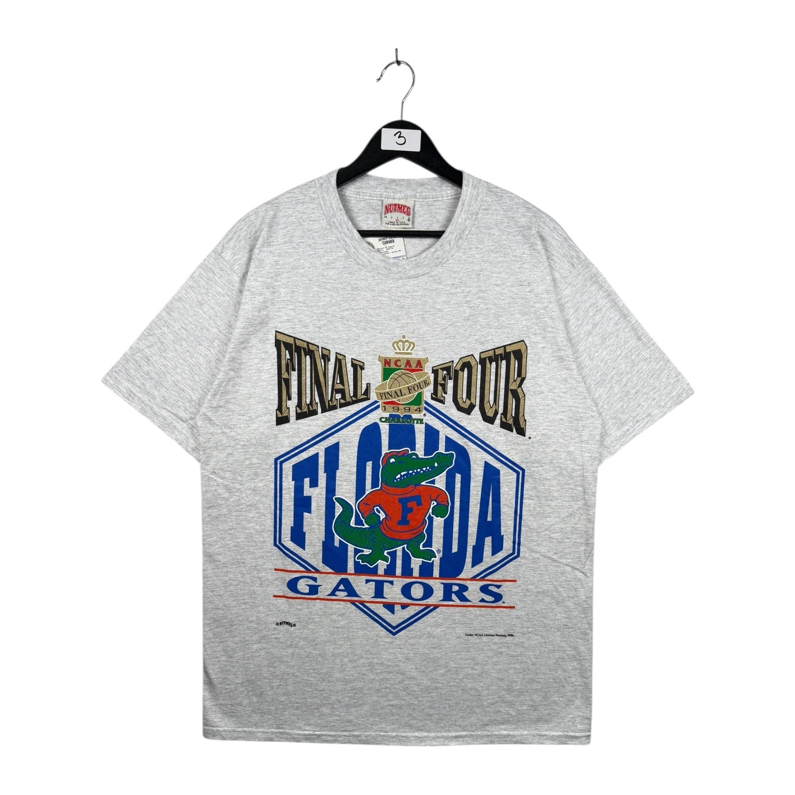 Vintage University Of Florida Gators NCAA Final Four T-Shirt 1994 XL