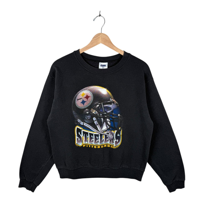 Vintage Pittsburgh Steelers Helmet NFL Crewneck