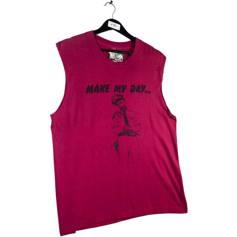 Vintage Make My Day Muscle Sleeve Tank Top