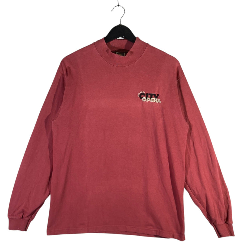Vintage New York City Opera Mini Logo Long Sleeve