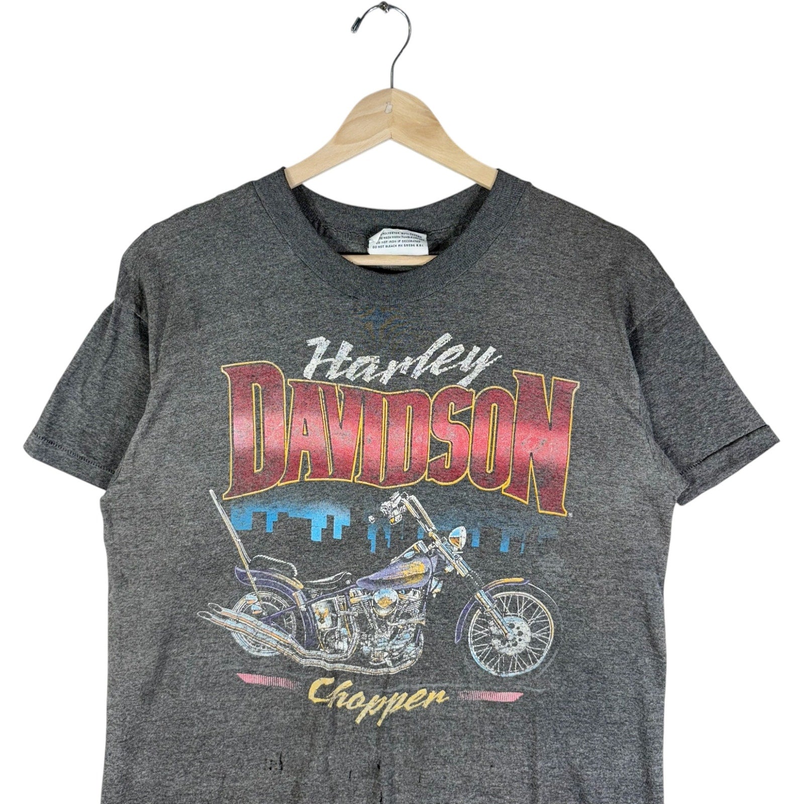 Vintage Harley Davidson Chopper Tee