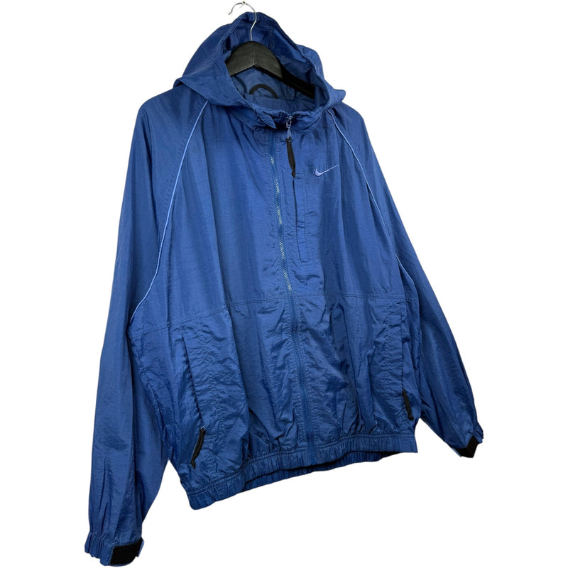 Vintage Nike Swoosh Full Zip Hoodie Windbreaker