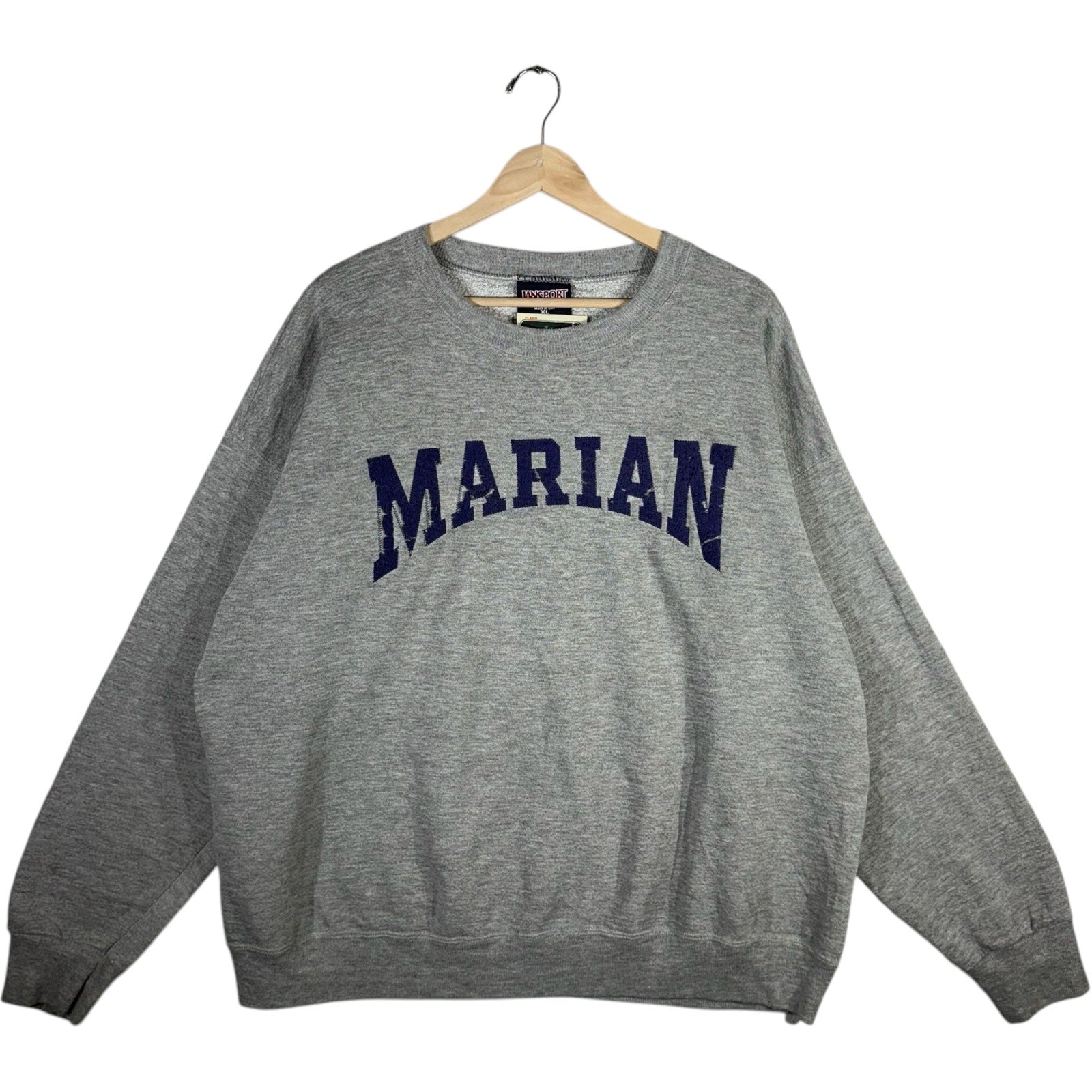Vintage Marian University Arch Spellout Pullover Crewneck