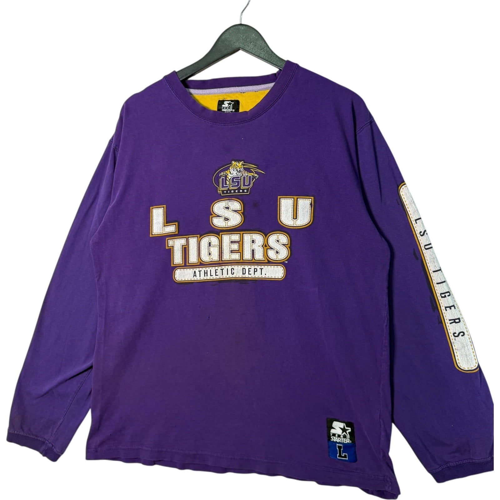 Vintage Starter LSU Tigers Long Sleeve