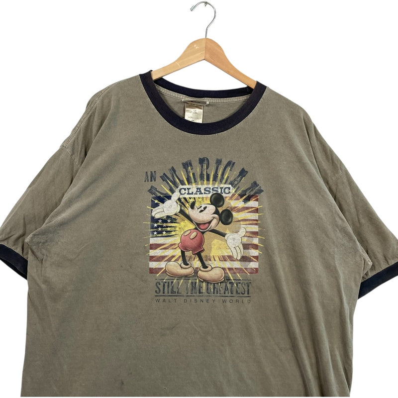 Vintage Disney Mickey Mouse Ringer Tee