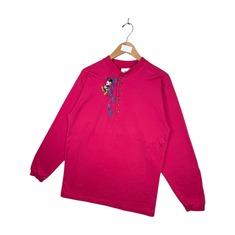 Vintage Disney Embroidered Minnie Mouse Long Sleeve
