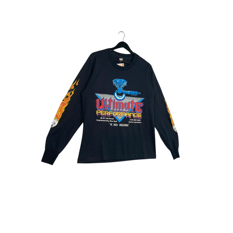 Vintage Ultimate Performance Arm Flames Long Sleeve