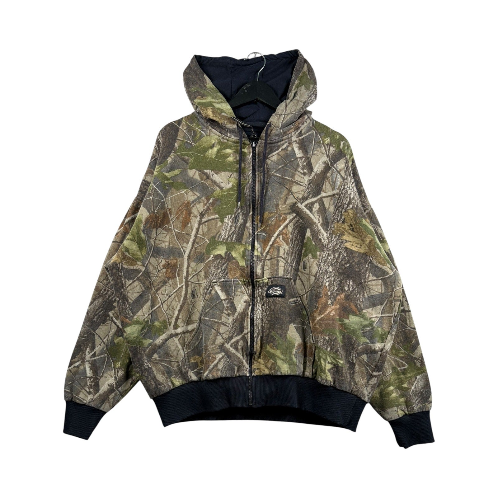 Vintage Dickies Realtree Camo Full Zip Jacket Hoodie