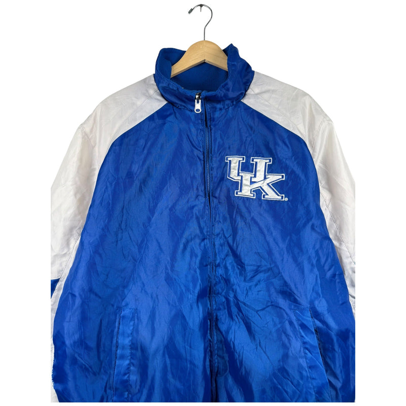 Vintage University of Kentucky Wildcats Colorblock Windbreaker