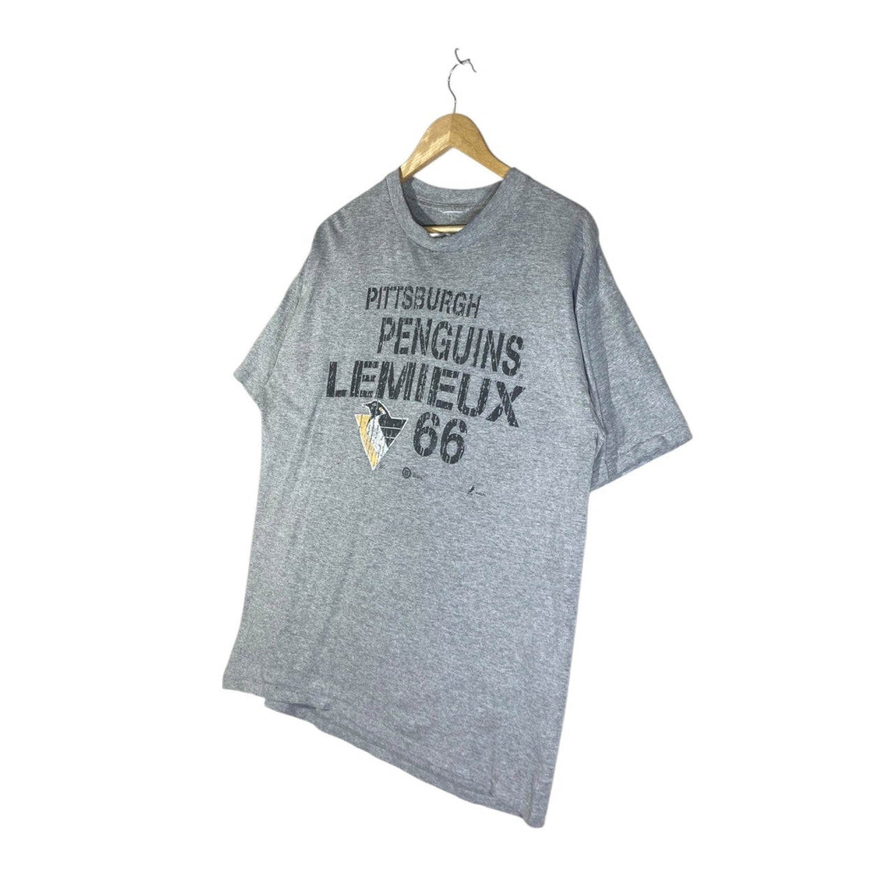 Vintage Pittsburgh Penguins #66 Mario Lemieux NHL T-Shirt