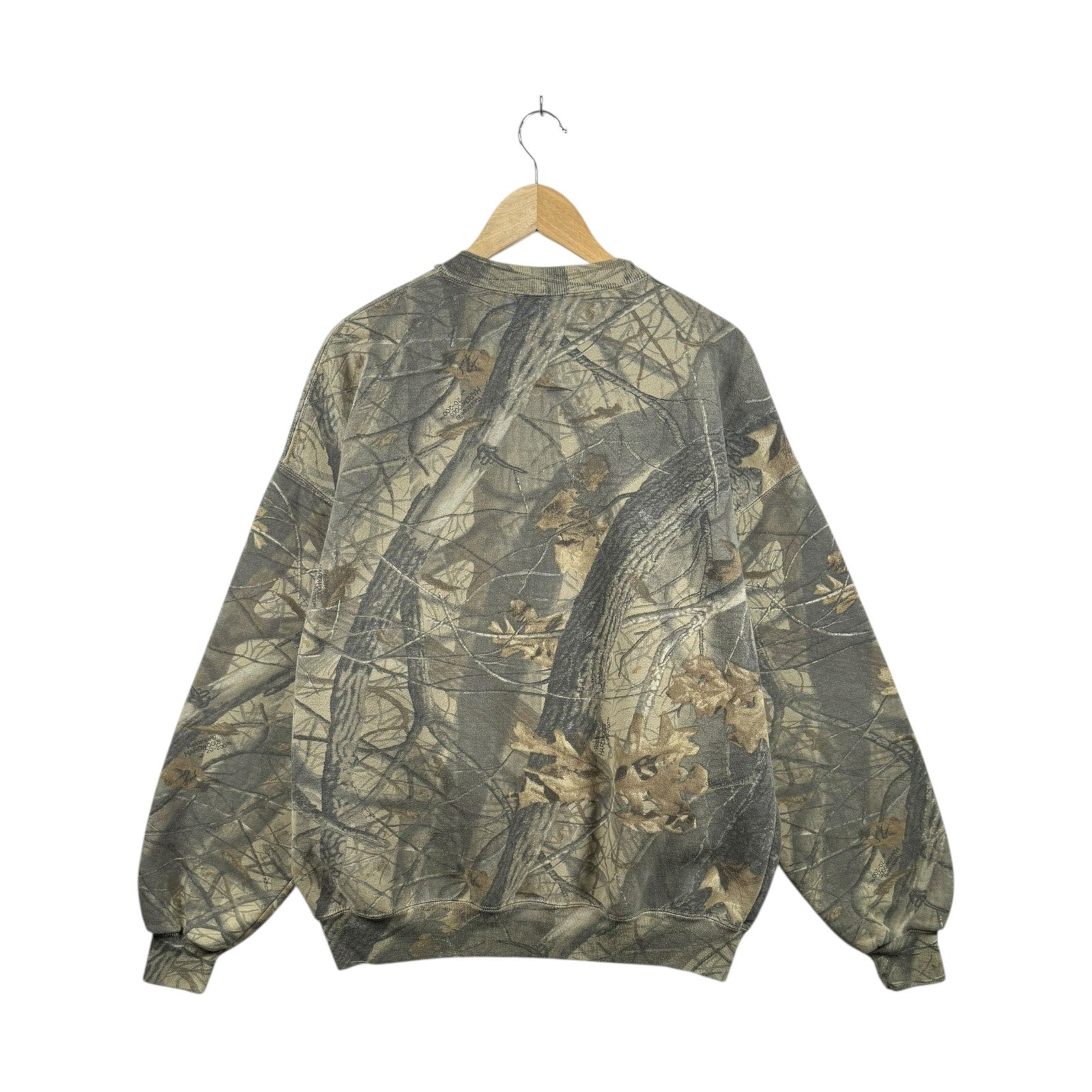 Vintage Realtree Camo Distress Crewneck