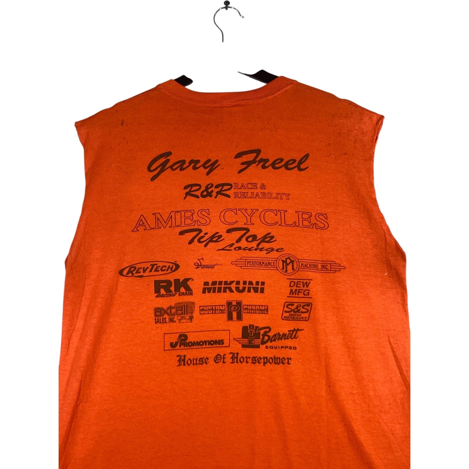 Vintage Jerzees Ames Cycles Tank Top